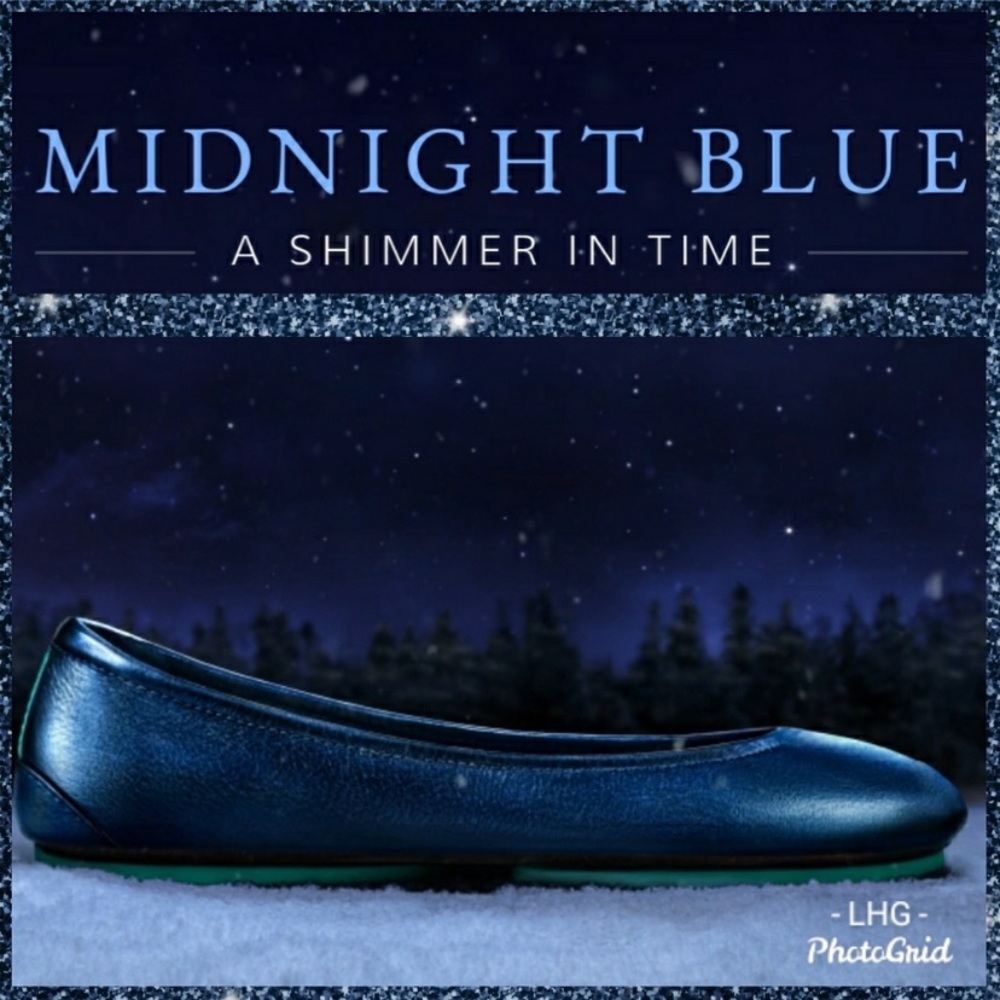 NIB size 8 Limited Edition Tieks in Midnight Blue
